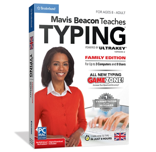 Mavis Beacon Teaches Typing Family 2020, English