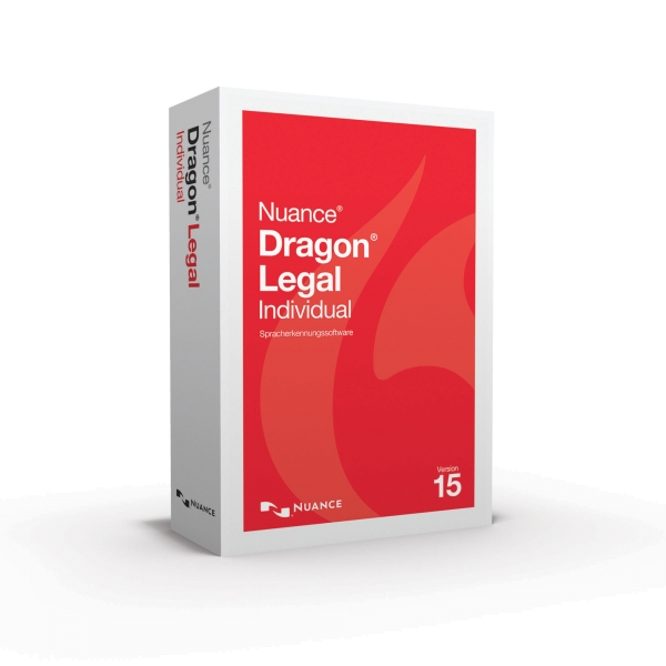 Nuance Dragon NaturallySpeaking Legal Individual 15 Downloaden in het Engels