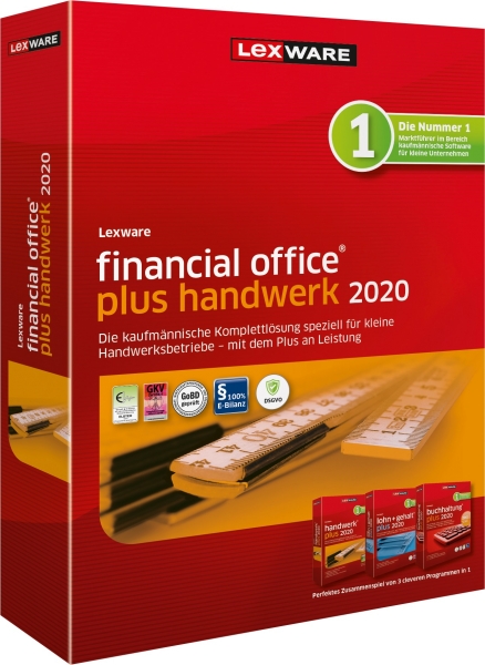 Lexware Financial Office Plus Handicraft 2020, 365 dagen looptijd, downloaden