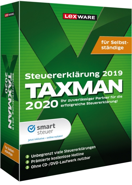 Lexware Taxman 2020 voor zelfstandigen, Downloaden