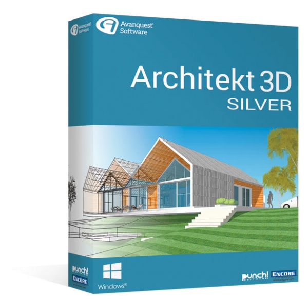 Avanquest Architect 3D 20 Zilveren Ramen