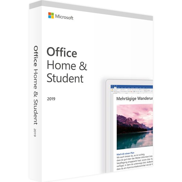 Microsoft Office 2019 Home and Student Windows/MAC