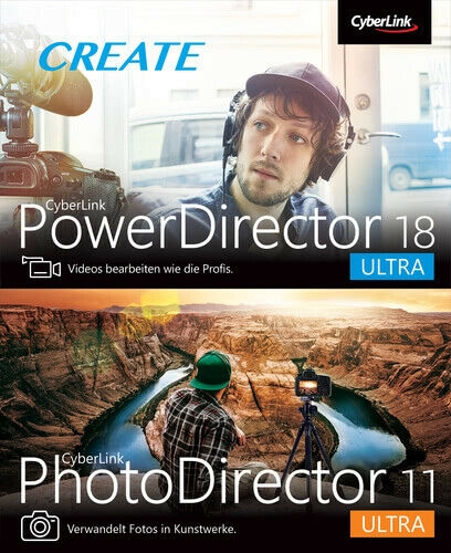 Cyberlink PowerDirector 18 + PhotoDirector 11 Duo