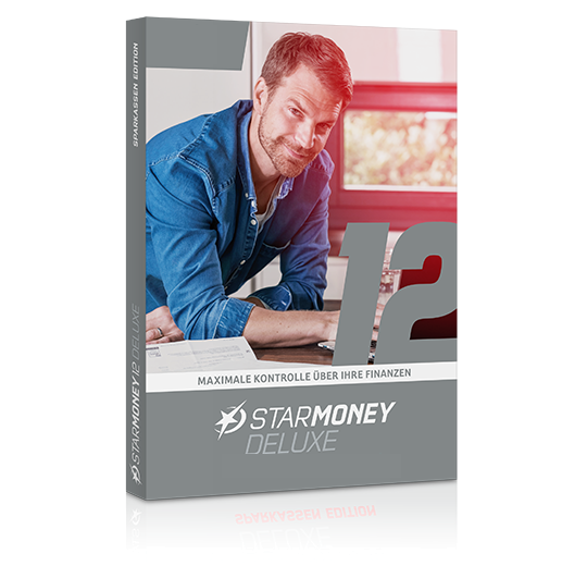 StarMoney 12 Deluxe, jaarlijkse licentie, Duits incl.Premium Support [Instant download].