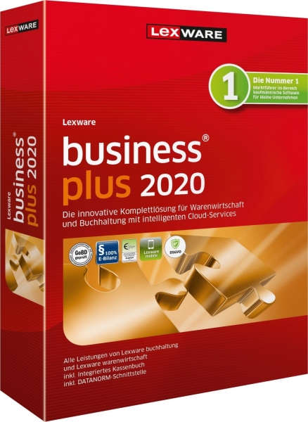 Lexware Business Plus 2020, 365 dagen looptijd, downloaden