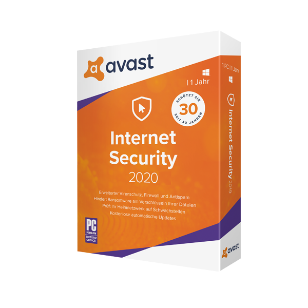Avast Internet Security 2020 inclusief upgrade naar Premium Security